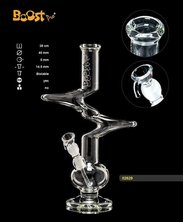 BOOST BONG - 02629 - BOOST TWISTED  38cm x 40mm