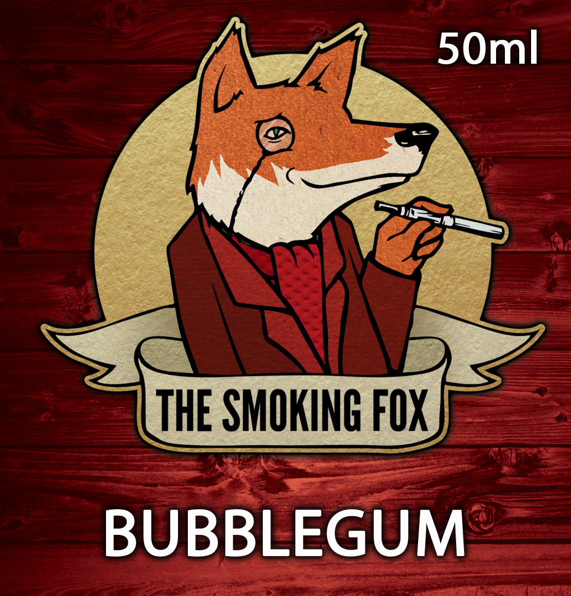 THE SMOKING FOX 50ml - BUBBLEGUM