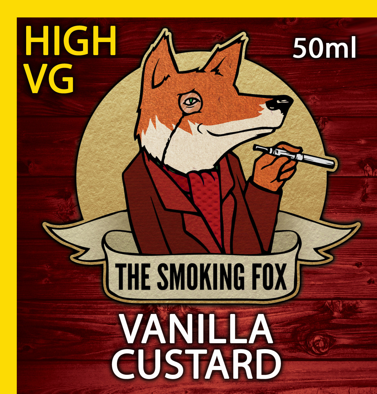 THE SMOKING FOX 50ml HIGH VG - VANILLA