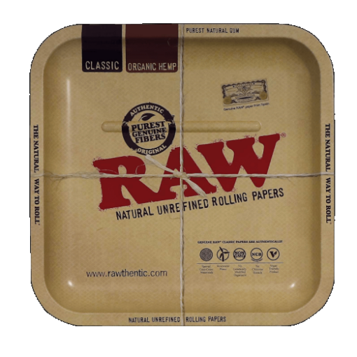 RAW - SQUARE METAL TRAY (CLASSIC)