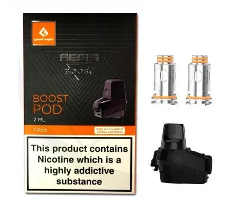 GEEKVAPE - AEGIS BOOST POD WITH COILS