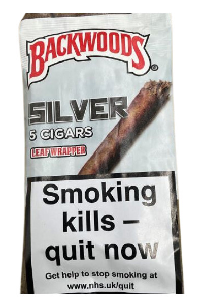 BACKWOODS - SILVER (COFFEE CREAM VOLDKA) 5 PACK