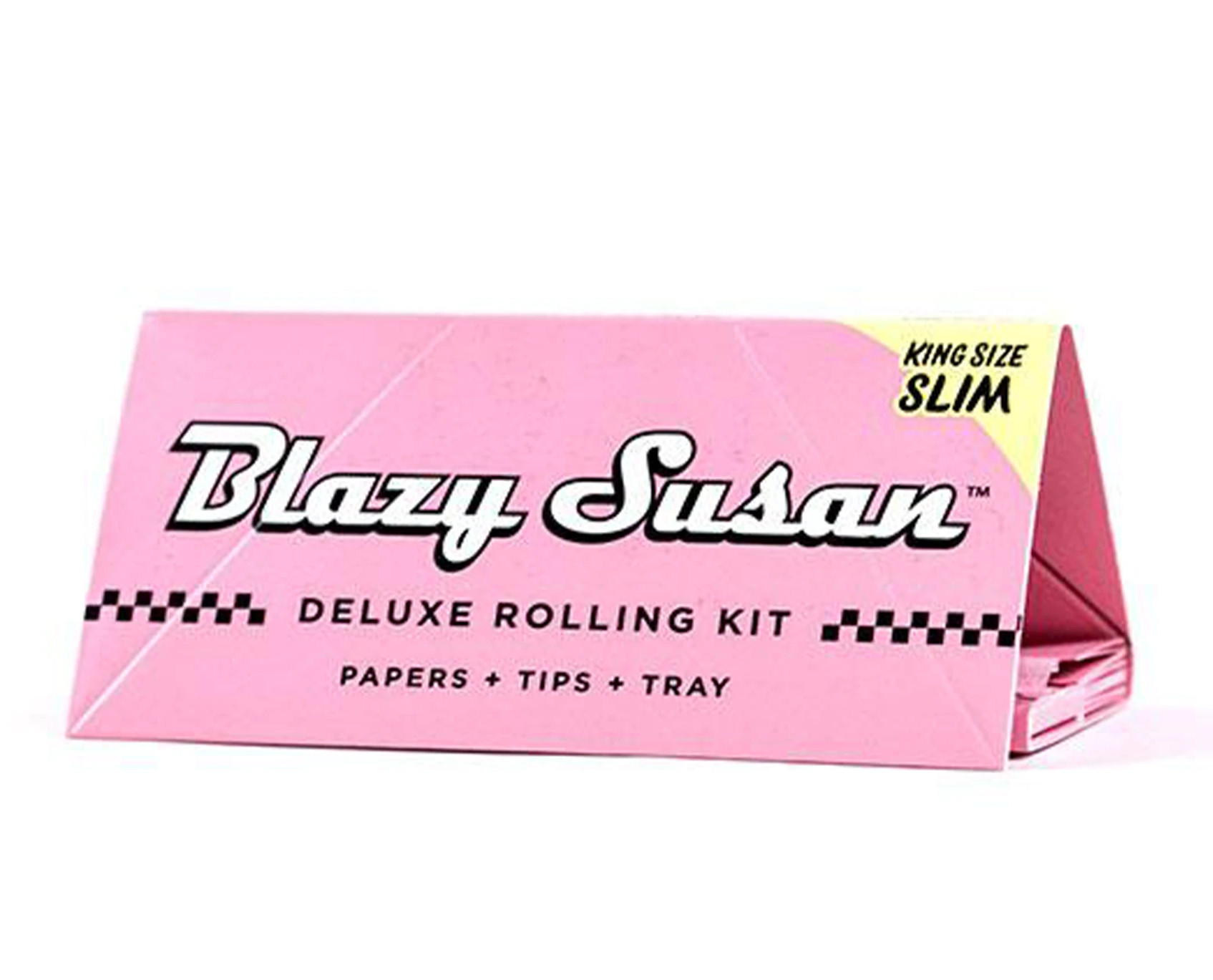 BLAZY SUSAN - PINK KINGSIZE SLIM PAPERS with TIPS