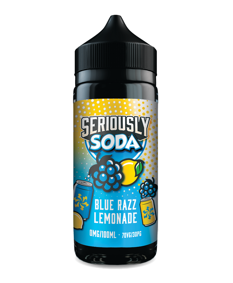 DOOZY SERIOUSLY SODA 100ml - BLUE RAZZ LEMONADE