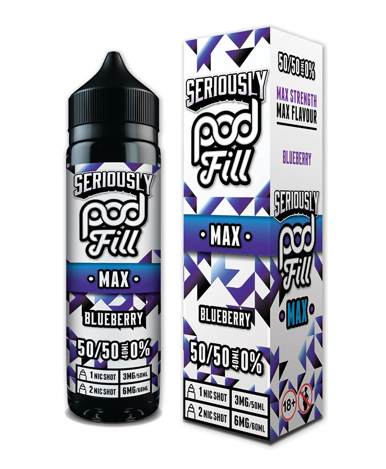 SERIOUSLY PODFILL MAX 40ml - BLUEBERRY