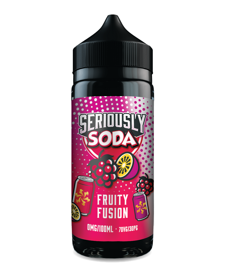 DOOZY SERIOUSLY SODA 100ml - FRUITY FUSION