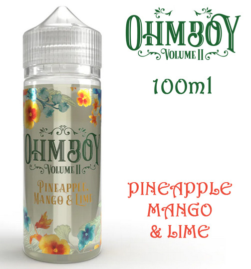 OHM BOY 100ml - PINEAPPLE MANGO & LIME