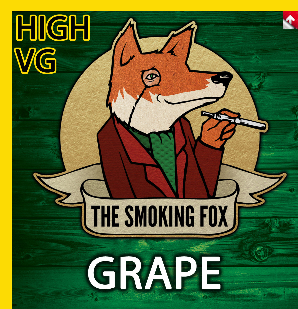 SMOKING FOX 10ml HIGH VG - GRAPE