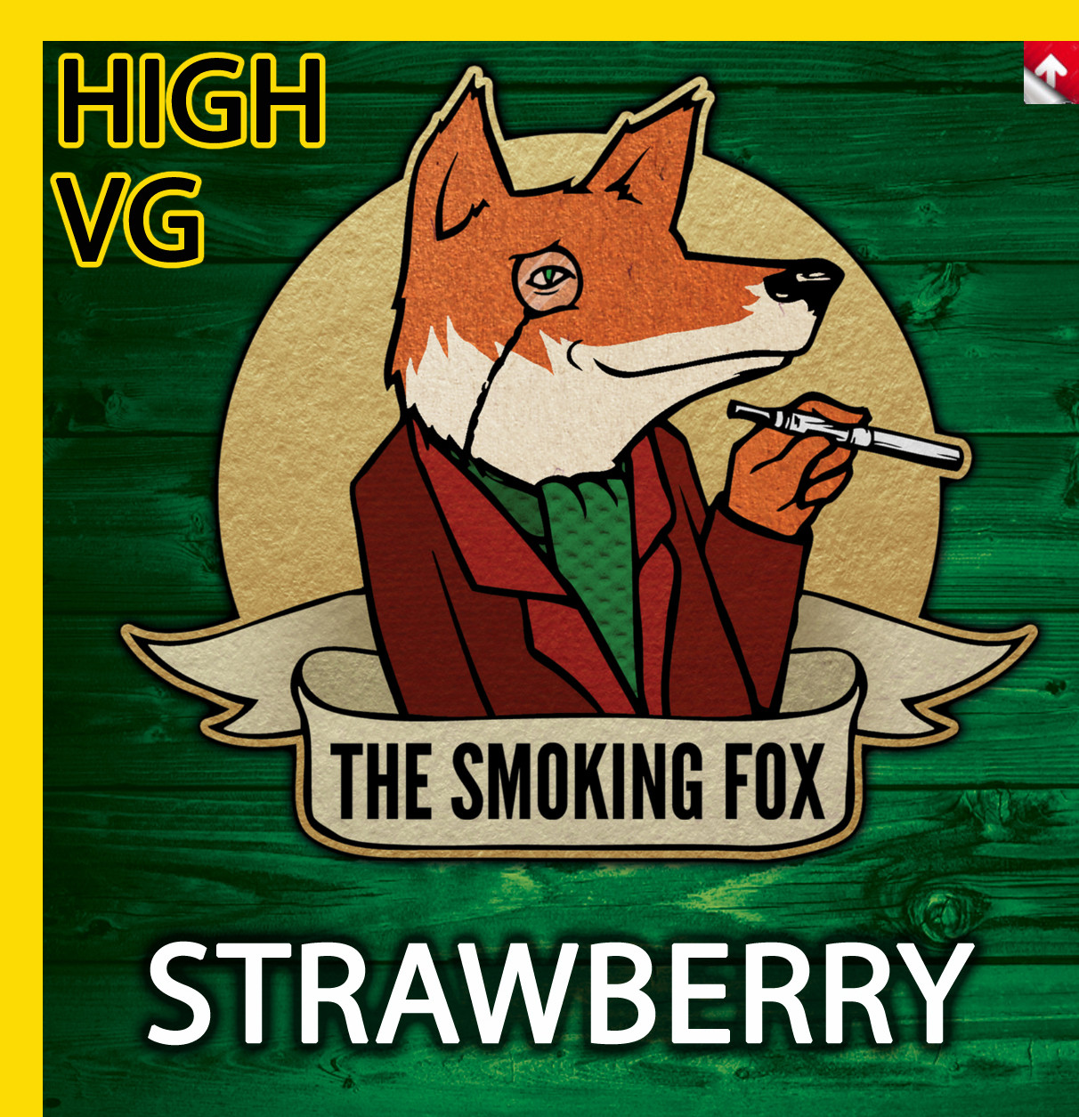 SMOKING FOX 10ml HIGH VG - STRAWBERRY