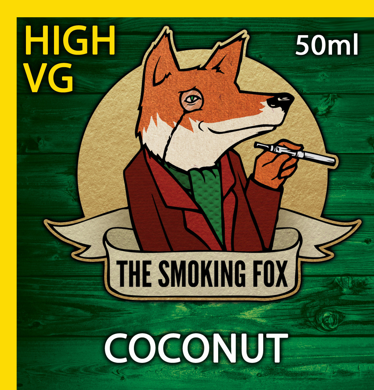 THE SMOKING FOX 50ml HIGH VG - COCONUT