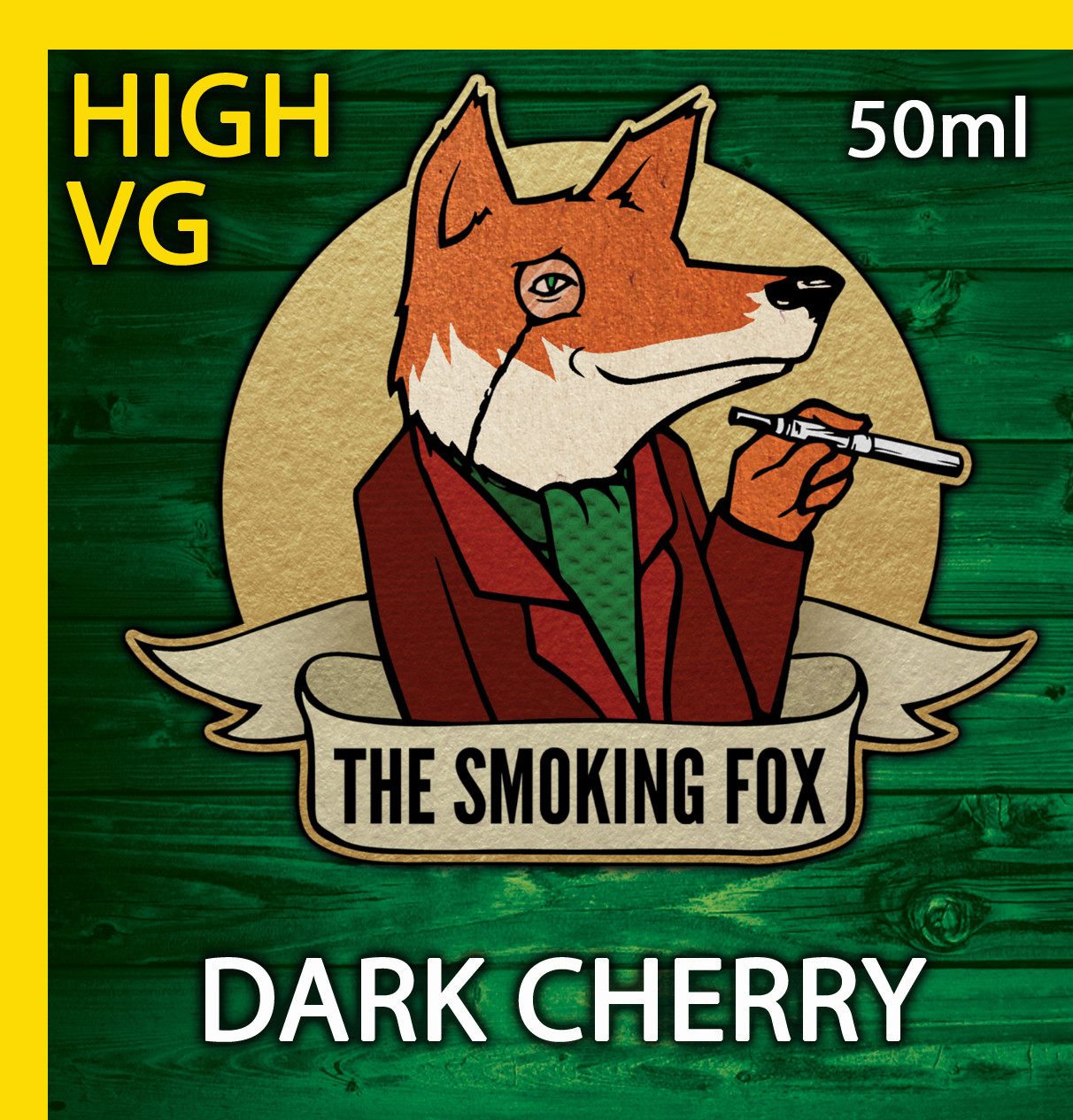 THE SMOKING FOX 50ml HIGH VG - DARK CHERRY