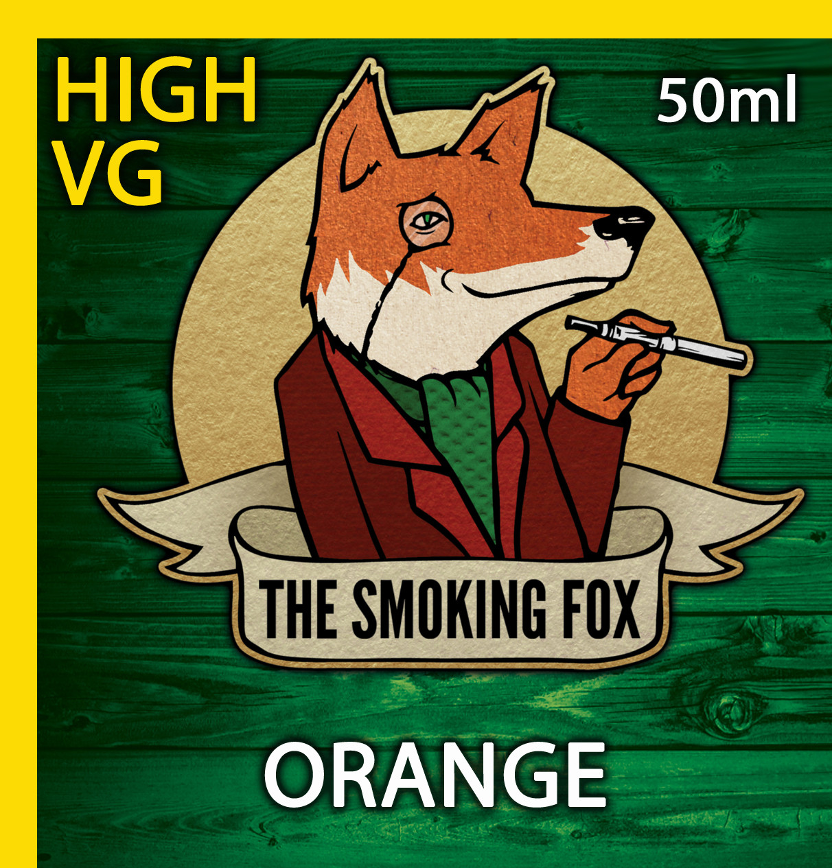 THE SMOKING FOX 50ml HIGH VG - ORANGE