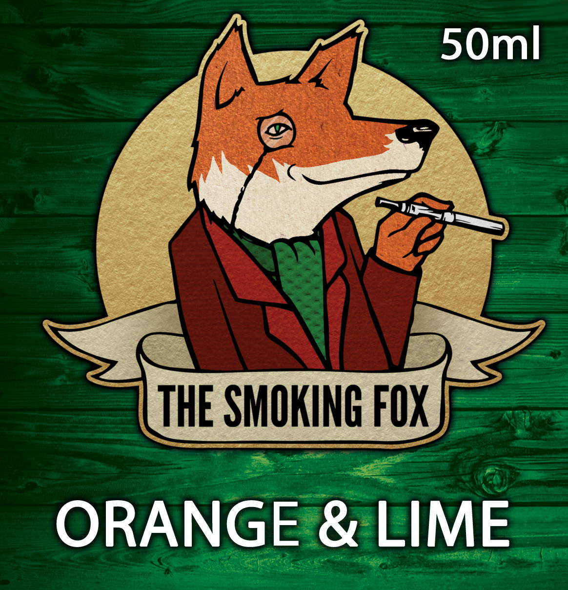 THE SMOKING FOX 50ml - ORANGE & LIME
