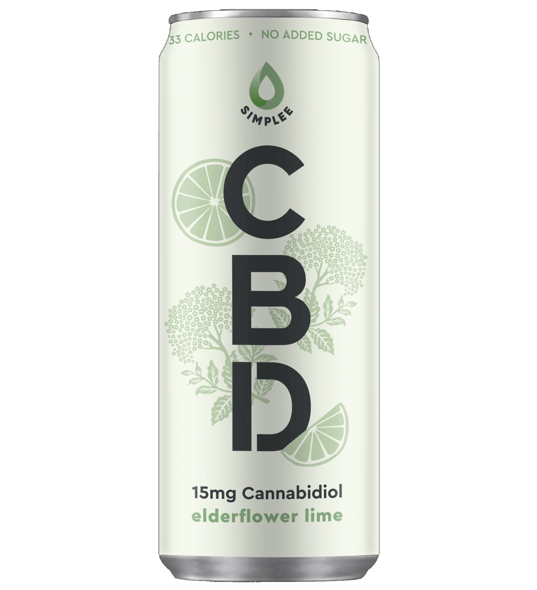 SIMPLEE CBD DRINK - Elderflower Lime