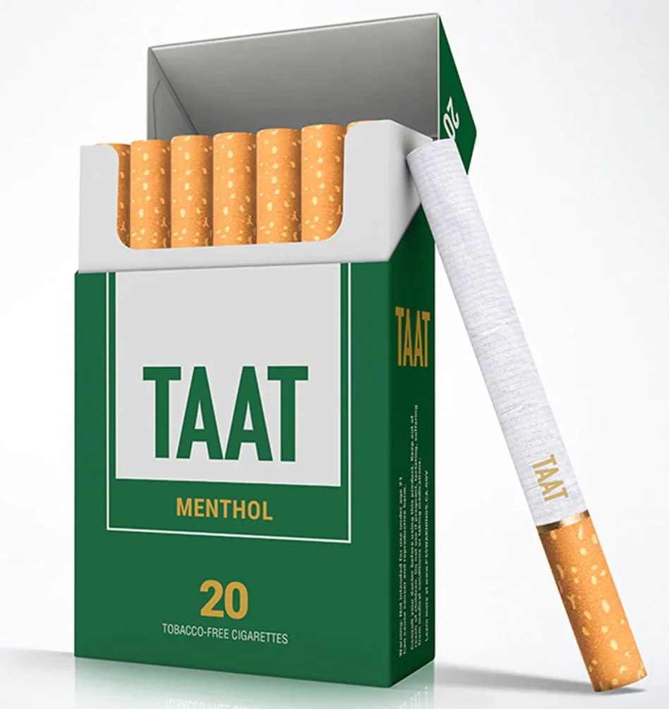 TAAT 500mg CBD Beyond Nicotine Cigarette MENTHOL (20 PACK)