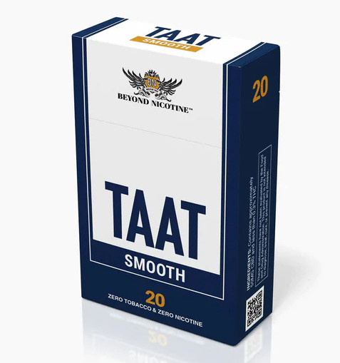 TAAT 500mg CBD Beyond Nicotine Cigarette SMOOTH (20 PACK)