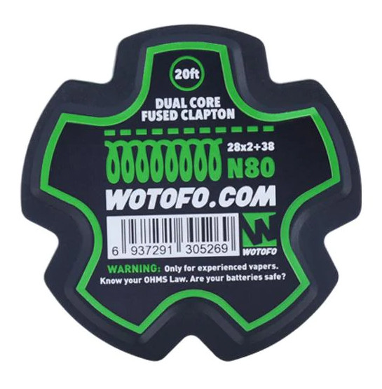 Wotofo - 20ft Wire Reel - Fused Clp (26+38)