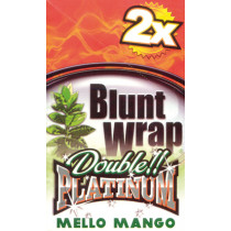 BLUNT WRAP DOUBLE PLATINUM - MELLO MANGO (YELLOW)