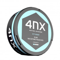 4NX - NICOTINE POUCHES - ICY MINT 8mg