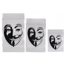 7cm x 10cm :Anonymous Grip Bags