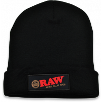 RAW - BEANIE CAP (BLACK)