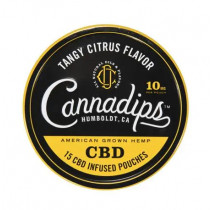 Cannadips 150mg CBD Pouches - Tangy Citrus