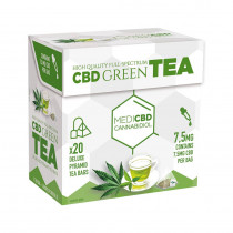 MediCBD CBD Green Tea Pyramid Bags