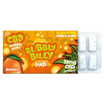 BUBBLY BILLY - BUBBLE GUM - MANGO 36mg