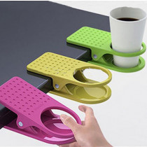 CLIP-ON CUP HOLDER