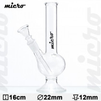 MICRO 01176 BOUNCER GLASS BONG 16cm
