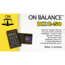 ON BALANCE DXC50 SCALES