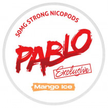 PABLO EXCLUSIVE NIC POUCHES - 50mg MANGO ICE