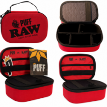 RAW x PUFF - PADDED CASE (LARGE, RED)