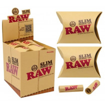 RAW - PREROLLED SLIM TIPS (21 PER POUCH)