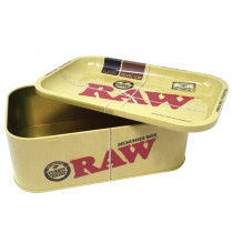 RAW - MUNCHIES TIN WITH TRAY LID