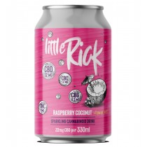 LITTLE RICK - SPARKLING CBD DRINK (RASPBERRY COCONUT)