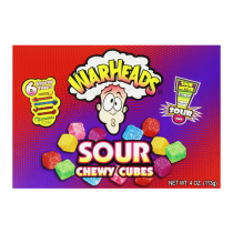 WARHEADS CHEWY CUBES THEATRE BOX (113g)