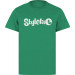 STYLEFILE T-SHIRT GREEN / WHITE